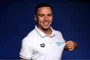 17 July 2018; Irish diver Oliver Dingley prior to departure for the Glasgow/Berlin 2018 European Championships, from the 2nd of August to the 12th of August 2018, pictured at the Sport Ireland National Sports Campus in Abbotstown, Dublin. Photo by David Fitzgerald/Sportsfile