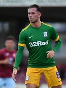 17 July 2018; Alan Browne of Preston North End during the friendly match between Cobh Ramblers and Preston North End at Turners Cross in Cork. Photo by Brendan Moran/Sportsfile