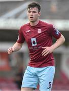 17 July 2018; James McSweeney of Cobh Ramblers during the friendly match between Cobh Ramblers and Preston North End at Turners Cross in Cork. Photo by Brendan Moran/Sportsfile