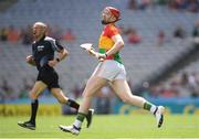1 July 2018; Denis Murphy of Carlow during the Joe McDonagh Cup Final match between Westmeath and Carlow at Croke Park in Dublin. Photo by Ramsey Cardy/Sportsfile