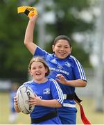 18 July 2018; Jessica Cooper and Theo Adams in action during the Bank of Ireland Leinster Rugby Summer Camp at Portlaoise RFC in Togher, Portlaoise, Co. Laois. Photo by Matt Browne/Sportsfile