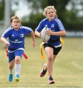 18 July 2018; Ciara Peavoy in action during the Bank of Ireland Leinster Rugby Summer Camp at Portlaoise RFC in Togher, Portlaoise, Co. Laois. Photo by Matt Browne/Sportsfile