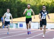 19 July 2018; Dara Kervick of Ireland/ Clonliffe Harriers, Co Dublin, competing in the Men's 400m B event during the Morton Games at Morton Stadium in Santry, Dublin. Photo by Sam Barnes/Sportsfile