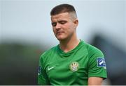 20 July 2018; A dejected Jake Kelly of Bray Wanderers as he leaves the field at half-time during the SSE Airtricity League Premier Division match between Bohemians and Bray Wanderers at Dalymount Park in Dublin. Photo by Tom Beary/Sportsfile