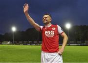 20 July 2018; Conan Byrne of St Patrick's Athletic celebrates after the SSE Airtricity League Premier Division match between St Patrick's Athletic vand Limerick at Richmond Park in Dublin. Photo by Matt Browne/Sportsfile