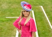 21 July 2018; Grainne Carr from Ardclough, Co Kildare, during Irish Oaks Day at the Curragh Racecourse in Kildare. Photo by Matt Browne/Sportsfile