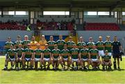21 July 2018; The Kerry squad prior to the GAA Football All-Ireland Junior Championship Final match between Kerry and Galway at Cusack Park in Ennis, Co. Clare. Photo by Diarmuid Greene/Sportsfile