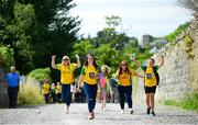 21 July 2018; Supporters arrive prior to the GAA Football All-Ireland Senior Championship Quarter-Final Group 2 Phase 2 match between Roscommon and Donegal at Dr Hyde Park in Roscommon. Photo by David Fitzgerald/Sportsfile
