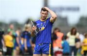 21 July 2018; Ian Kilbride of Roscommon following the GAA Football All-Ireland Senior Championship Quarter-Final Group 2 Phase 2 match between Roscommon and Donegal at Dr Hyde Park in Roscommon. Photo by David Fitzgerald/Sportsfile