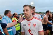 21 July 2018; A dejected Niall Sludden of Tyrone leaves the field after the GAA Football All-Ireland Senior Championship Quarter-Final Group 2 Phase 2 match between Tyrone and Dublin at Healy Park in Omagh, Tyrone. Photo by Oliver McVeigh/Sportsfile