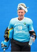 21 July 2018; Ayeisha McFerran of Ireland during the Women's Hockey World Cup Finals Group B match between Ireland and USA at Lee Valley Hockey Centre in QE Olympic Park, London, England. Photo by Craig Mercer/Sportsfile