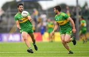 21 July 2018; Odhrán Mac Niallais of Donegal passes to Paddy McGrath during the GAA Football All-Ireland Senior Championship Quarter-Final Group 2 Phase 2 match between Roscommon and Donegal at Dr.Hyde Park in Roscommon. Photo by Ramsey Cardy/Sportsfile