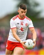 21 July 2018; Richard Donnelly of Tyrone during the GAA Football All-Ireland Senior Championship Quarter-Final Group 2 Phase 2 match between Tyrone and Dublin at Healy Park in Omagh, Tyrone. Photo by Stephen McCarthy/Sportsfile