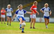 21 July 2018; Eva Woods of Monaghan during the TG4 All-Ireland Senior Championship Group 2 Round 2 match between Cork and Monaghan at St Brendan's Park in Birr, Co. Offaly.  Photo by Brendan Moran/Sportsfile