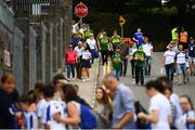 22 July 2018; Supporters arrive prior to the GAA Football All-Ireland Senior Championship Quarter-Final Group 1 Phase 2 match between Monaghan and Kerry at St Tiernach's Park in Clones, Monaghan. Photo by Ramsey Cardy/Sportsfile