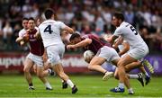 22 July 2018; Damien Comer of Galway in action against Johnny Byrne, right, and Mick O'Grady of Kildare during the GAA Football All-Ireland Senior Championship Quarter-Final Group 1 Phase 2 match between Kildare and Galway at St Conleth's Park in Newbridge, Co Kildare. Photo by Sam Barnes/Sportsfile