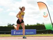 22 July 2018; Lauren McCourt from Bandon A.C., Co Cork, who won the girls under-17 200m during Irish Life Health National T&F Juvenile Day 3 at Tullamore Harriers Stadium in Tullamore, Co Offaly. Photo by Matt Browne/Sportsfile