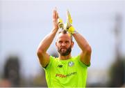 22 July 2018; Alan Mannus of Shamrock Rovers following the SSE Airtricity League Premier Division match between Waterford and Shamrock Rovers at the RSC in Waterford. Photo by Stephen McCarthy/Sportsfile