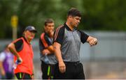 22 July 2018; Kerry manager Eamonn Fitzmaurice during the GAA Football All-Ireland Senior Championship Quarter-Final Group 1 Phase 2 match between Monaghan and Kerry at St Tiernach's Park in Clones, Monaghan. Photo by Ramsey Cardy/Sportsfile