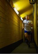22 July 2018; Monaghan captain Colin Walshe leads his side out ahead of the GAA Football All-Ireland Senior Championship Quarter-Final Group 1 Phase 2 match between Monaghan and Kerry at St Tiernach's Park in Clones, Monaghan. Photo by Ramsey Cardy/Sportsfile