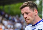 22 July 2018; Conor McManus of Monaghan is interviewed after the GAA Football All-Ireland Senior Championship Quarter-Final Group 1 Phase 2 match between Monaghan and Kerry at St Tiernach's Park in Clones, Monaghan. Photo by Brendan Moran/Sportsfile