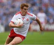 21 July 2018; Peter Harte of Tyrone during the GAA Football All-Ireland Senior Championship Quarter-Final Group 2 Phase 2 match between Tyrone and Dublin at Healy Park in Omagh, Tyrone. Photo by Ray McManus/Sportsfile