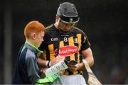 15 July 2018; Conor Fogarty of Kilkenny signs an autograph after the GAA Hurling All-Ireland Senior Championship Quarter-Final match between Kilkenny and Limerick at Semple Stadium, Thurles, Co Tipperary. Photo by Ray McManus/Sportsfile