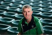 23 July 2018; Limerick manager John Kiely during a Limerick Press Conference ahead of All-Ireland Senior Hurling Championship Semi-Final at the Gaelic Grounds, Limerick. Photo by Matt Browne/Sportsfile