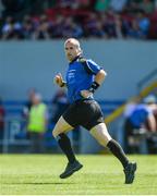 21 July 2018; Referee Brendan Cawley during the GAA Football All-Ireland Junior Championship Final match between Kerry and Galway at Cusack Park in Ennis, Co. Clare. Photo by Diarmuid Greene/Sportsfile