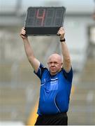 21 July 2018; Sideline official Richard Moloney during the GAA Football All-Ireland Junior Championship Final match between Kerry and Galway at Cusack Park in Ennis, Co. Clare. Photo by Diarmuid Greene/Sportsfile