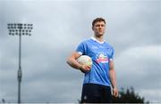 24 July 2018; AIG Insurance has today announced a Dublin GAA jersey takeover, children’s charity Aoibheann’s Pink Tie’s logo will appear on the Dublin GAA jerseys for an upcoming football, ladies football and camogie fixture this summer. Dublin footballer John Small was on hand today to launch Aoibheann’s Pink Tie Dublin GAA jersey takeover in Parnell Park. Photo by David Fitzgerald/Sportsfile