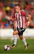 23 July 2018; Dean Shiels of Derry City during the SSE Airtricity League Premier Division match between Cork City and Derry City at Turner's Cross in Cork. Photo by Stephen McCarthy/Sportsfile