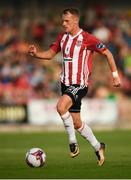 23 July 2018; Dean Shiels of Derry City during the SSE Airtricity League Premier Division match between Cork City and Derry City at Turner's Cross in Cork. Photo by Stephen McCarthy/Sportsfile