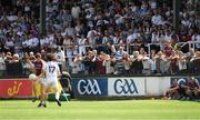 22 July 2018; A general view of supporters during the GAA Football All-Ireland Senior Championship Quarter-Final Group 1 Phase 2 match between Kildare and Galway at St Conleth's Park in Newbridge, Co Kildare. Photo by Piaras Ó Mídheach/Sportsfile