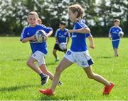 25 July 2018; Camp participants during the Bank of Ireland Leinster Rugby Summer Camp at Cill Dara RFC in Kildare. Photo by Seb Daly/Sportsfile