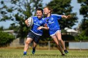 25 July 2018; Participants during the Bank of Ireland Leinster Rugby Summer Camp at Clondalkin RFC in Dublin. Photo by David Fitzgerald/Sportsfile