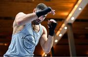 25 July 2018; Frank Buglioni during a public workout event at Westfield Stratford City prior his Light-Heavyweight contest with Emmanuel Feuzeu in London. Photo by Stephen McCarthy/Sportsfile