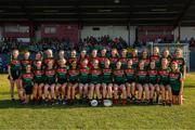 25 July 2018; The Mayo squad prior to the All-Ireland Ladies Football U16 B Championship Final between Laois and Mayo at Duggan Park in Ballinasloe, Co. Galway. Photo by Diarmuid Greene/Sportsfile
