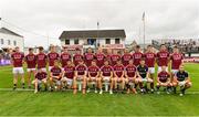 22 July 2018; The Galway team ahead of the GAA Football All-Ireland Senior Championship Quarter-Final Group 1 Phase 2 match between Kildare and Galway at St Conleth's Park in Newbridge, Co Kildare. Photo by Sam Barnes/Sportsfile
