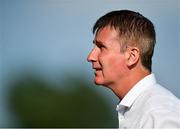 26 July 2018; Dundalk manager Stephen Kenny prior to the UEFA Europa League 2nd Qualifying Round First Leg match between Dundalk and AEK Larnaca at Oriel Park in Dundalk, Co. Louth. Photo by Seb Daly/Sportsfile