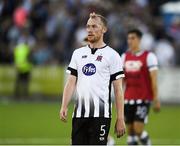 26 July 2018; Chris Shields of Dundalk following the UEFA Europa League 2nd Qualifying Round First Leg match between Dundalk and AEK Larnaca at Oriel Park in Dundalk, Co. Louth. Photo by David Fitzgerald/Sportsfile