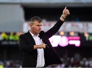 26 July 2018; Dundalk manager Stephen Kenny following the UEFA Europa League 2nd Qualifying Round First Leg match between Dundalk and AEK Larnaca at Oriel Park in Dundalk, Co. Louth. Photo by Seb Daly/Sportsfile