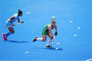 26 July 2018; Shirley McCay of Ireland in action during the Women's Hockey World Cup Finals Group B match between Ireland and India at Lee Valley Hockey Centre in QE Olympic Park, London, England. Photo by Craig Mercer/Sportsfile