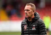 27 July 2018; Derry City manager Kenny Shiels during the SSE Airtricity League Premier Division match between Derry City and St Patrick's Athletic at the Brandywell in Derry. Photo by Oliver McVeigh/Sportsfile