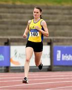 28 July 2018; Ciara Mageean of U.C.D. A.C., Co. Dublin, competing in the Senior Women 1500m event during the Irish Life Health National Senior T&F Championships Day 1 at Morton Stadium in Santry, Dublin. Photo by Sam Barnes/Sportsfile