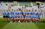 28 July 2018; The Dublin squad prior to the Electric Ireland GAA Hurling All-Ireland Minor Championship Semi-Final match between Dublin and Galway at Croke Park in Dublin. Photo by Ray McManus/Sportsfile