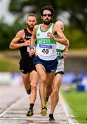 28 July 2018; Michael Clohisey of Raheny Shamrock A.C., Co. Dublin, competing in the Senior Men 10000m event during the Irish Life Health National Senior T&F Championships Day 1 at Morton Stadium in Santry, Dublin. Photo by Sam Barnes/Sportsfile