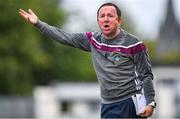 28 July 2018; Westmeath manager Stephen Maxwell during the TG4 All-Ireland Ladies Football Senior Championship qualifier Group 3 Round 3 match between Westmeath and Galway at Duggan Park in Ballinasloe, Galway. Photo by Harry Murphy/Sportsfile