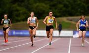 28 July 2018; Phil Healy of Bandon A.C., Co. Cork, second from right, on her way to winning the Senior Women 200m event during the Irish Life Health National Senior T&F Championships Day 1 at Morton Stadium in Santry, Dublin. Photo by Sam Barnes/Sportsfile