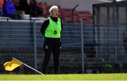 28 July 2018; Armagh joint manager Fionnuala McAtamney during the TG4 All-Ireland Ladies Football Senior Championship qualifier Group 2 Round 3 match between Armagh and Cork at Duggan Park in Ballinasloe, Galway. Photo by Harry Murphy/Sportsfile